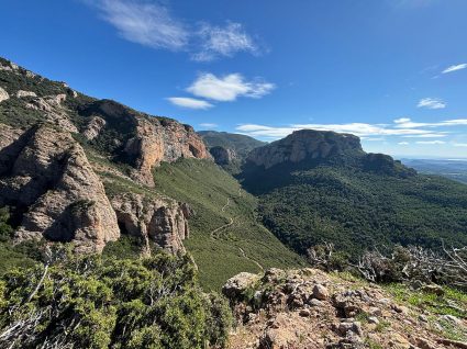 Mallos de rilos, site majeur d'Aragon en Espagne